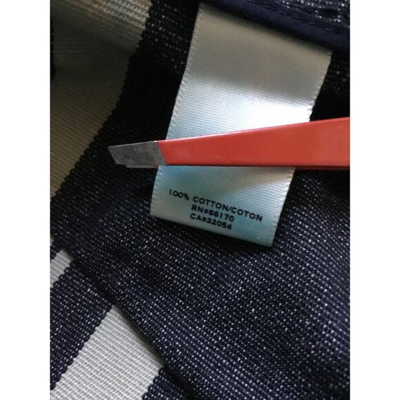 Anthropologie  Moulinette Soeurs Pleated Striped Skirt Size 4 - Picture 4 of 5